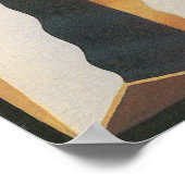 フアン・グリス – ピエロ ポスター (角)