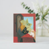 フアン・グリス -画家の窓 ポストカード (スタンド正面)