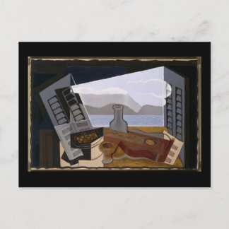 フアン・グリス《開いた窓》 ポストカード
