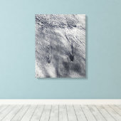 フアン・フェルナンデス諸島上空の雲 キャンバスプリント (インサイチュ (ウッドフロア))