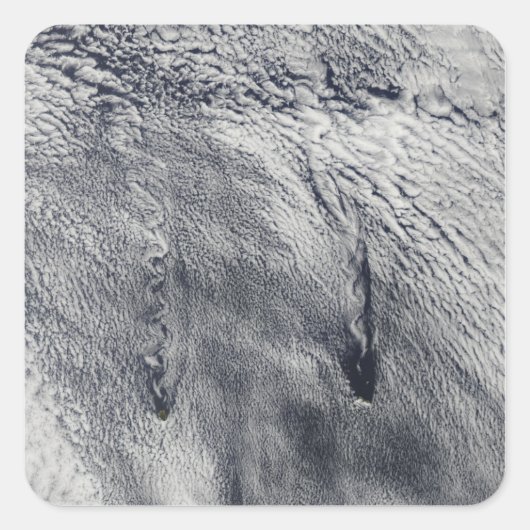 フアン・フェルナンデス諸島上空の雲 スクエアシール (正面)