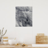 フアン・フェルナンデス諸島上空の雲 ポスター (キッチン)