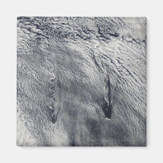 フアン・フェルナンデス諸島上空の雲 マグネット (正面)