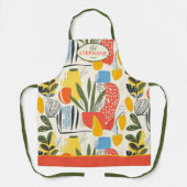フアヴィスムスタイル鮮やかカラーズガーデンポット エプロン (正面)