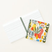 フアヴィスムスタイル鮮やかカラーズガーデンポット ノートブック (内部)