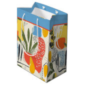 フアヴィスムスタイル鮮やかカラーズガーデンポット ミディアムペーパーバッグ (裏面アングル)