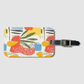 フアヴィスムスタイル鮮やかカラーズガーデンポット ラゲッジタグ (正面横)