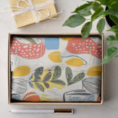 フアヴィスムスタイル鮮やかカラーズガーデンポット 薄葉紙 (ギフト)