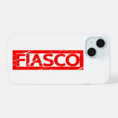 フィアスコスタンプ iPhone 15ケース (裏面横)