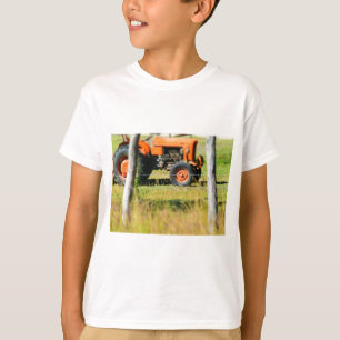 フィアットのトラクター田園クイーンズランドオーストラリア Tシャツ