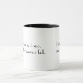 フィアットのjustitia、ruatのcaelum (翻訳と) マグカップ (中央)