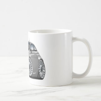 フィアット500の灰色車 コーヒーマグカップ