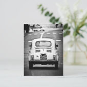 フィアット500インローマ、イタリア ポストカード (スタンド正面)