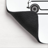 フィアット500カンケチェント マウスパッド (コーナー)