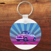 フィアット500バント キーホルダー (正面)