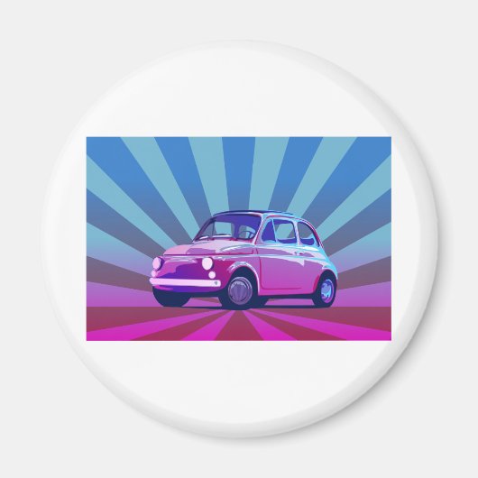 フィアット500バント マグネット (正面)