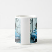 フィアット500警察の車，イタリアのCinquecento コーヒーマグカップ (中央)