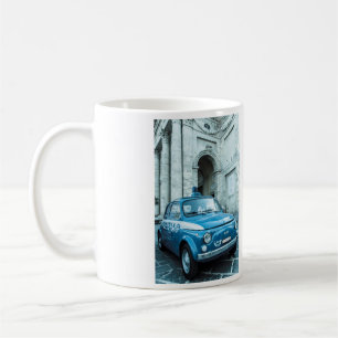 フィアット500警察の車,イタリアのCinquecento コーヒーマグカップ