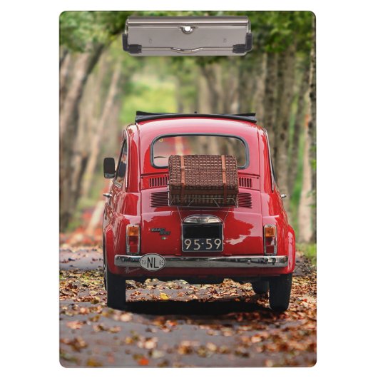フィアット500車 クリップボード (正面)