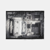 フィアット500、イタリアのフリースブランケットのヴィンテージ車 フリースブランケット (正面(横))