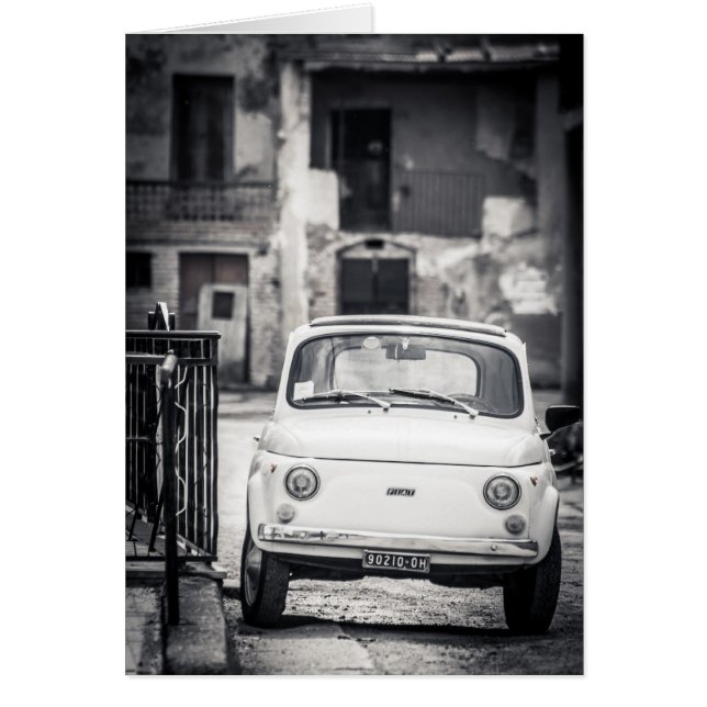 フィアット500、イタリアのCinquecento (正面)