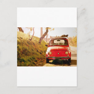 フィアット500、イタリアのCinquecento ポストカード