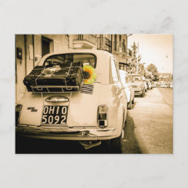 フィアット500、イタリアのCinquecento ポストカード