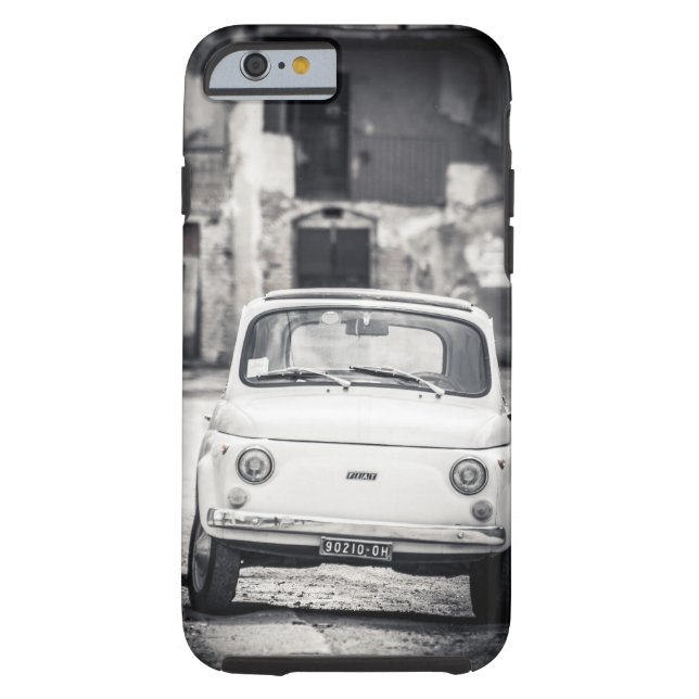 フィアット500、イタリアのCinquecento Case-Mate iPhoneケース (裏面)