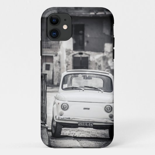 フィアット500、イタリアのCinquecento Case-Mate iPhoneケース (裏面)