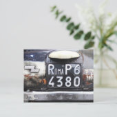 フィアット・クンケチェント ポストカード (スタンド正面)