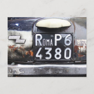 フィアット・クンケチェント ポストカード