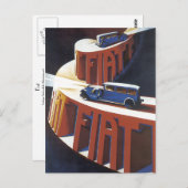 フィアット ポストカード (正面/裏面)