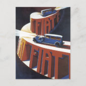 フィアット ポストカード (正面)
