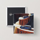 フィアット 缶バッジ (正面&裏面)