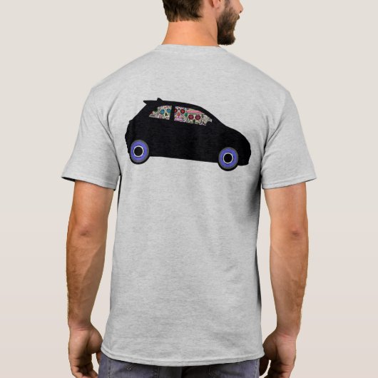 フィアットAbarth Tシャツ (裏面)