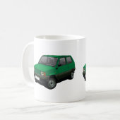 フィアトパンダ30/45グリーン コーヒーマグカップ (正面左)