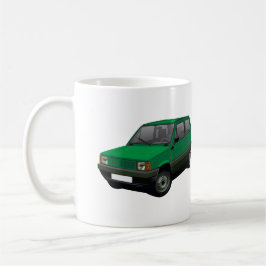 フィアトパンダ30/45グリーン コーヒーマグカップ