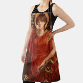 フィアメッタの幻影（ダンテ・ガブリエル・ロセッティ作） エプロン (インサイチュ)