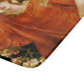 フィアメッタ（赤毛の女性）の幻影（ロゼッティ） カッティングボード (角)