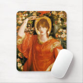 フィアメッタ(赤毛の女性)の幻影(ロゼッティ) マウスパッド (マウス)