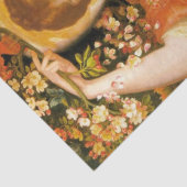 フィアメッタ(赤毛の女性)の幻影(ロゼッティ) 薄葉紙 (詳細)