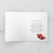 フィアンスはバ素晴らしレンタインデー。 シーズンカード (内部)