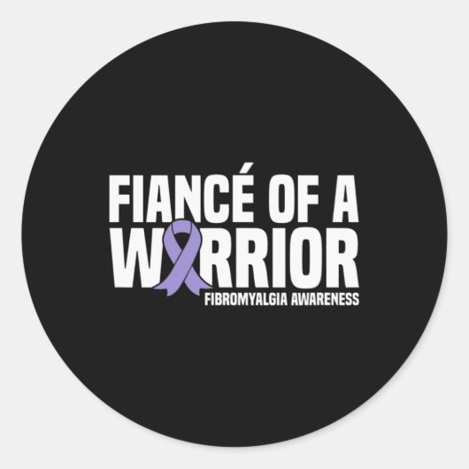 フィアンスオブウォリアー線維筋痛認識度 ラウンドシール (正面)