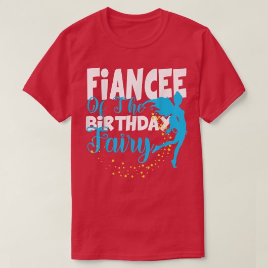 フィアンスオブ誕生日妖精ファンタジー誕生日スクア Tシャツ (デザイン正面)