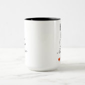 フィアンス楽しむあなたのコーヒーハンサム良い朝Gif マグカップ (中央)