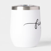 フィアンセエレガントタイポグラフィカスタム婚約ギフト (正面)