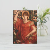 フィアンメッタのヴィジョン（Dante Gabriel Rossetti著） カード (スタンド正面)