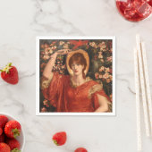 フィアンメッタのヴィジョン（Dante Gabriel Rossetti著） スタンダードカクテルナプキン (インサイチュ)