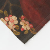 フィアンメッタのヴィジョン（Dante Gabriel Rossetti著） フリースブランケット (角)