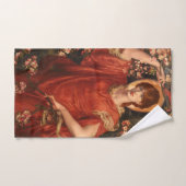 フィアンメッタ1878ダンテガブリエルロセッティのビジョン ハンドタオル (ハンドタオル)